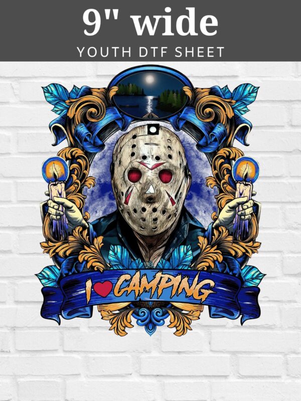 I Love Camping DTF Sheet | Ready To Press